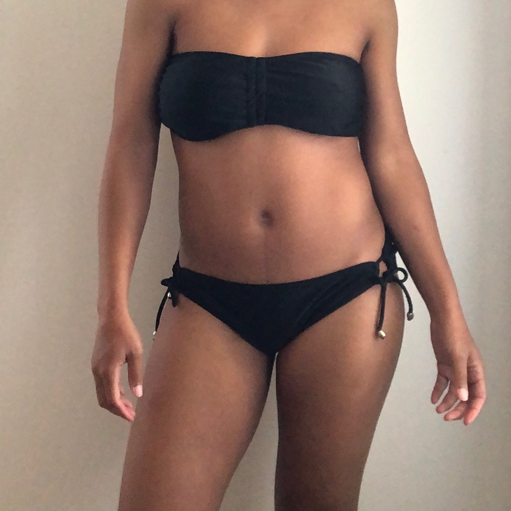 Black 2 piece bikini